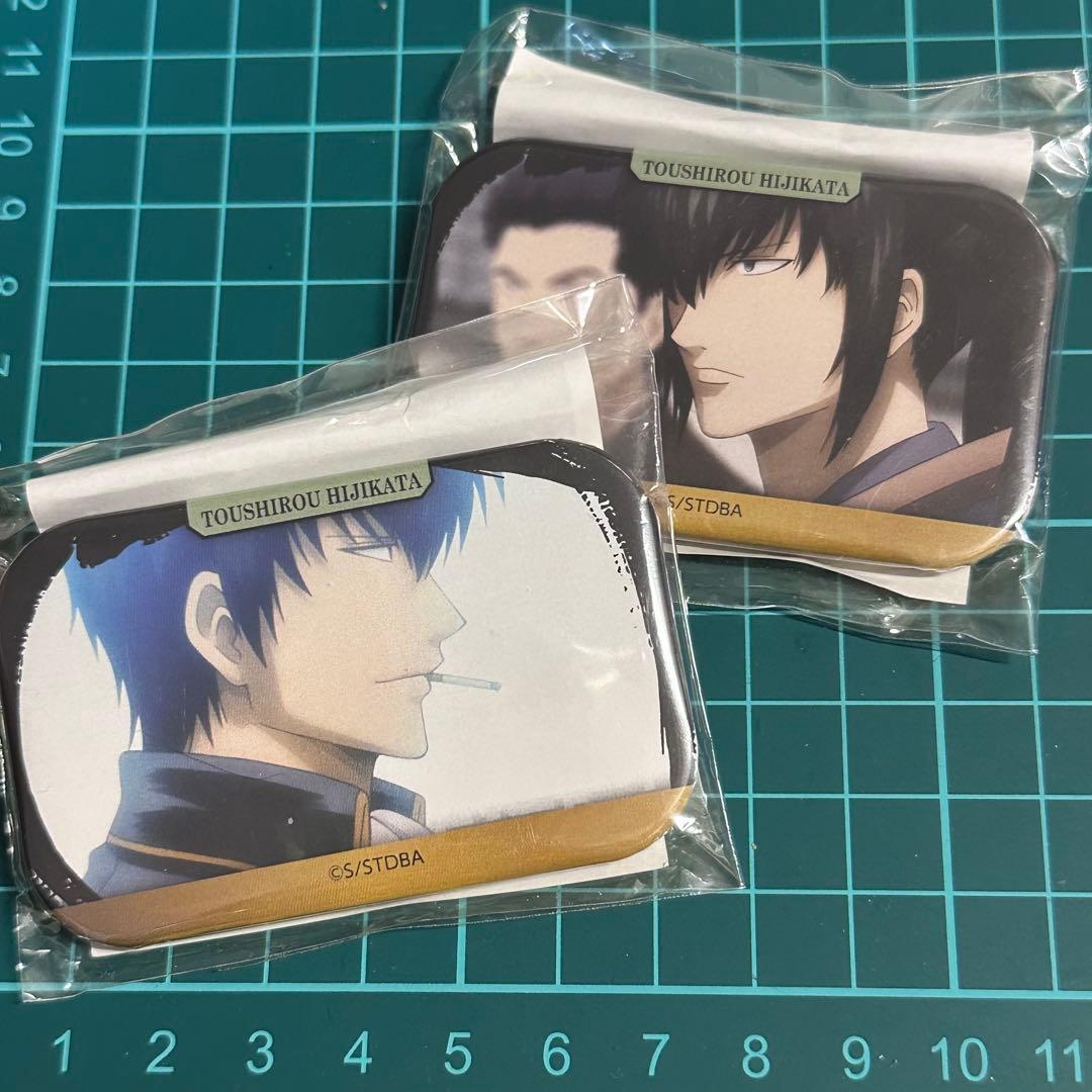 銀魂 土方十四郎 キャラポップストア スクエア缶バッジ弐　②