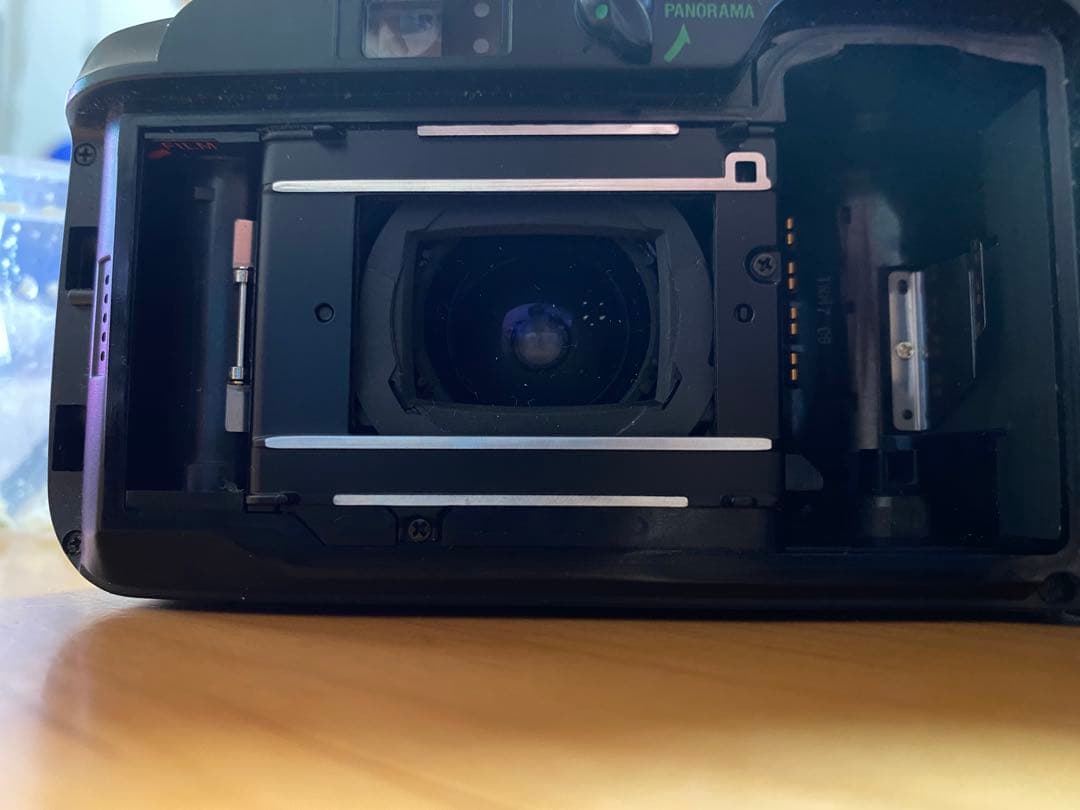 OLYMPUS μ ZOOM パノラマ付きコンパクトフィルムカメラ 動作確認済み