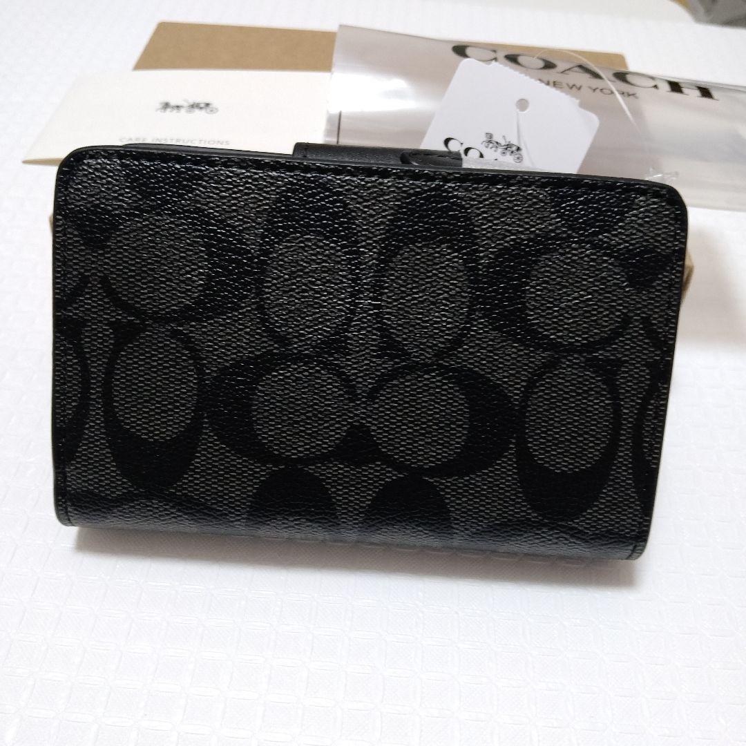 【オープン価格】新品コーチ 二つ折り財布 アウトレット