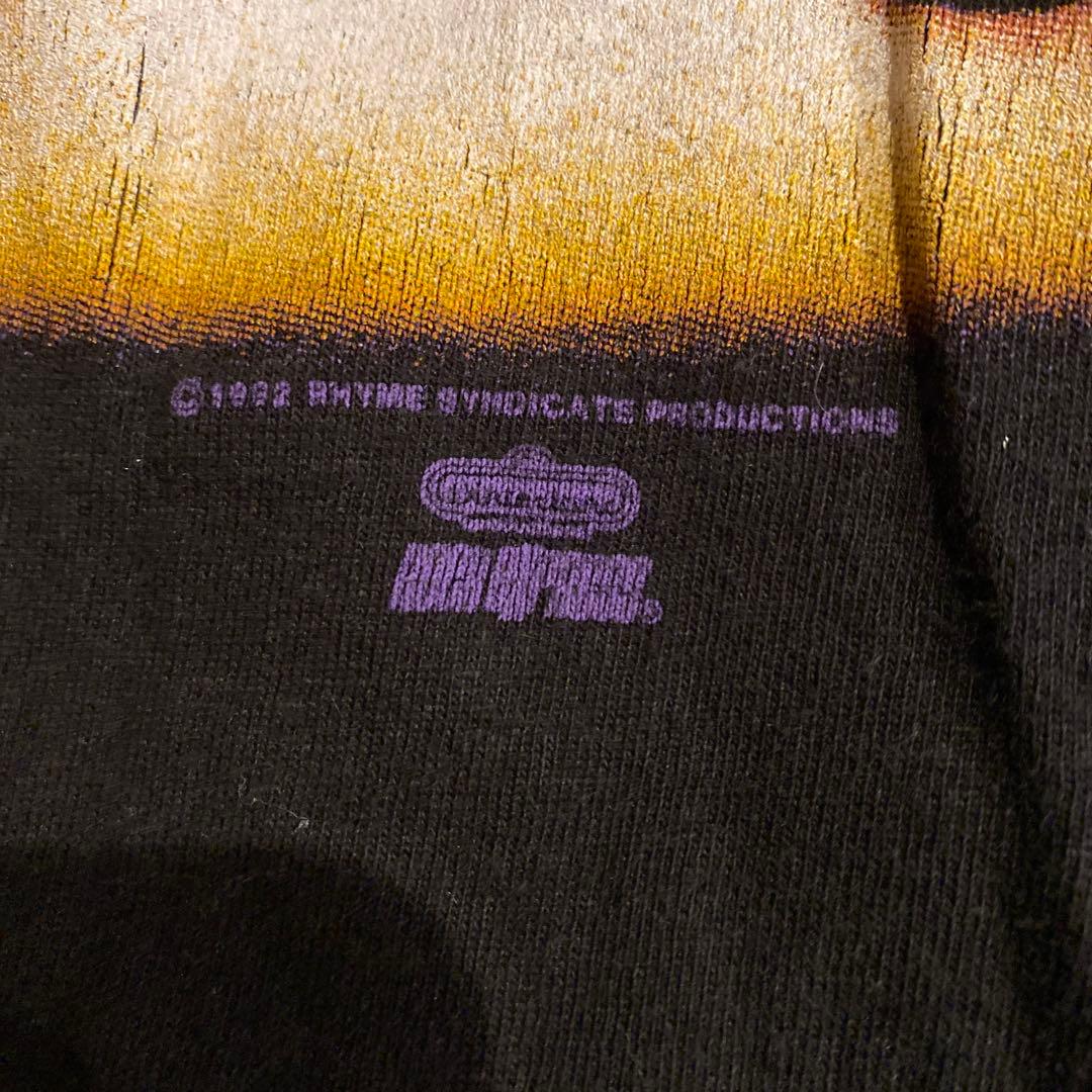 【美品】ICE-T グラフィック Tシャツ Lサイズ　ブラック　USA製