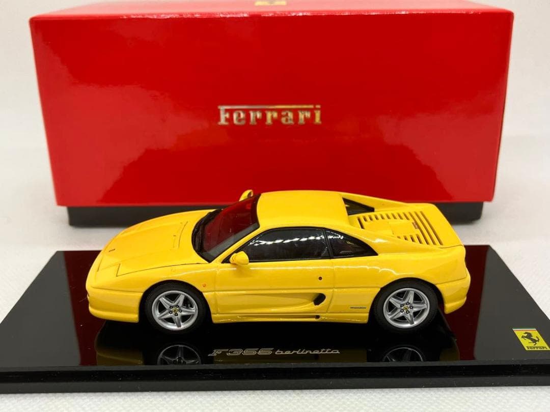 ★1/43★フェラーリ F355 ベルリネッタ★イエロー★京商★Ferrari★