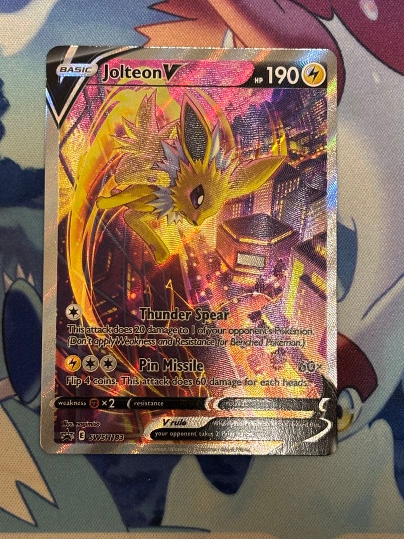 英語版　夏ポケカ　ブースター　サンダース　シャワーズ6枚セット