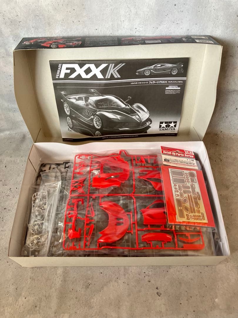 週末割引！ TAMIYA Ferrari FXXK 1/24 エッチングパーツ付