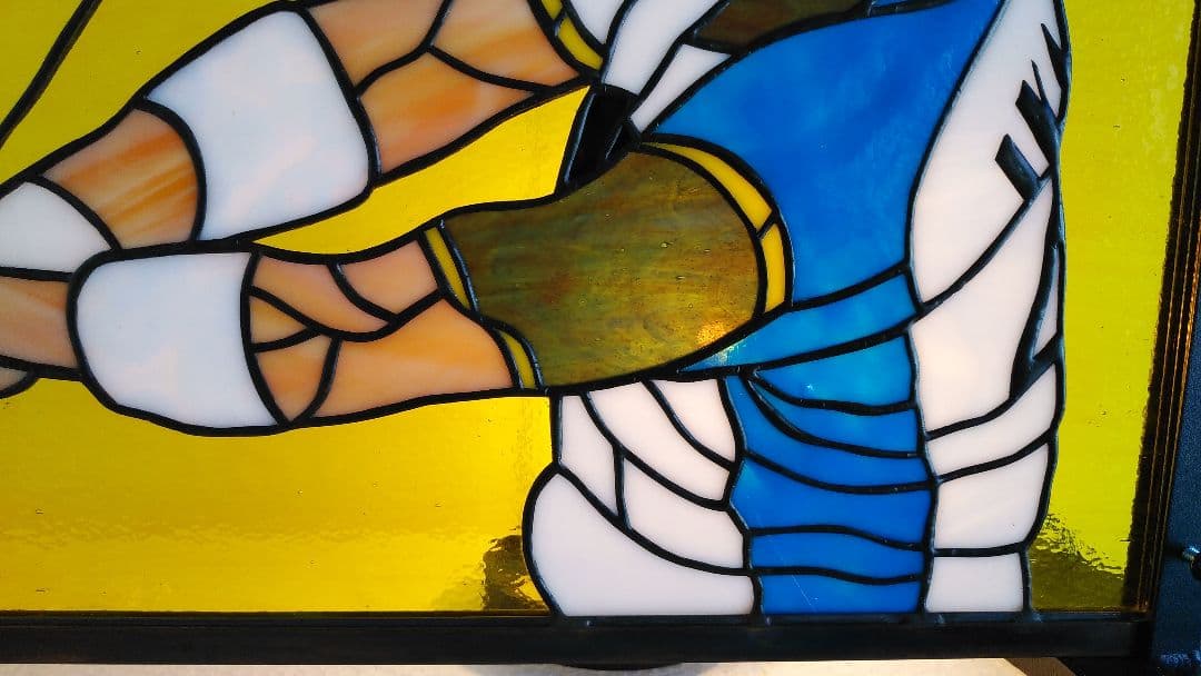 ステンドグラスパネル侍ジャパン 156-1