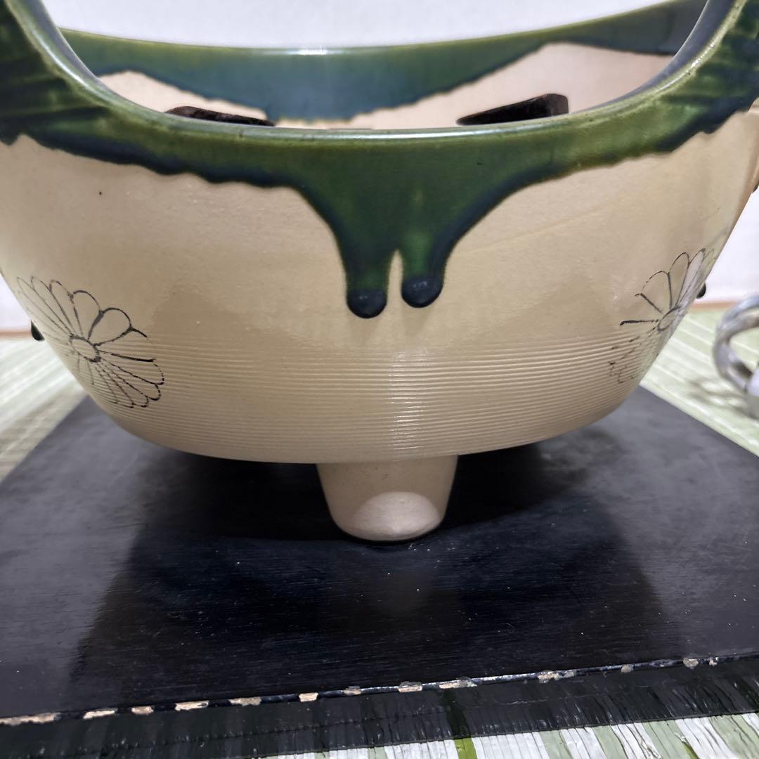 野々田商店　風炉型電熱器　茶道具 茶釜 湯沸かし 茶器 ヒーター 電気炭　骨董