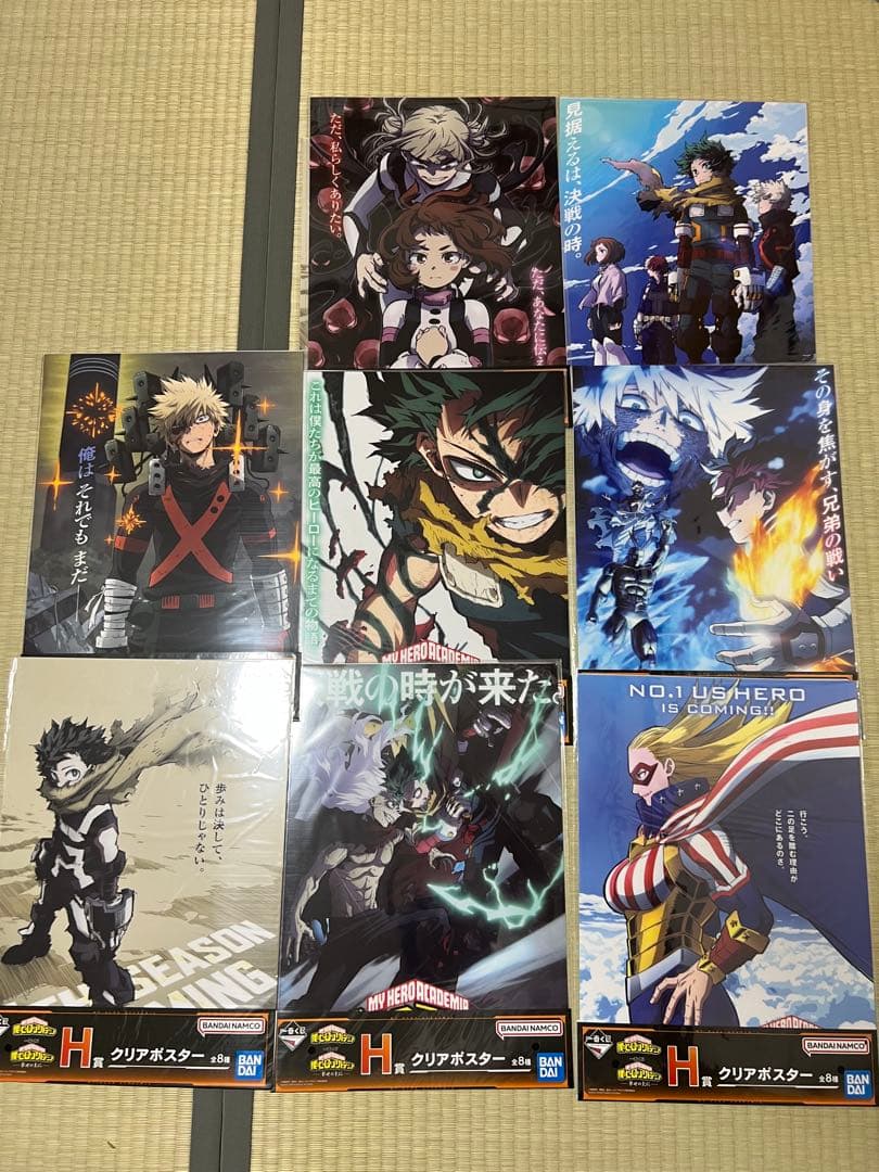 ヒミコ・トガ フィギュア、ポストカード、A3クリアポスター、ラバーストラップ