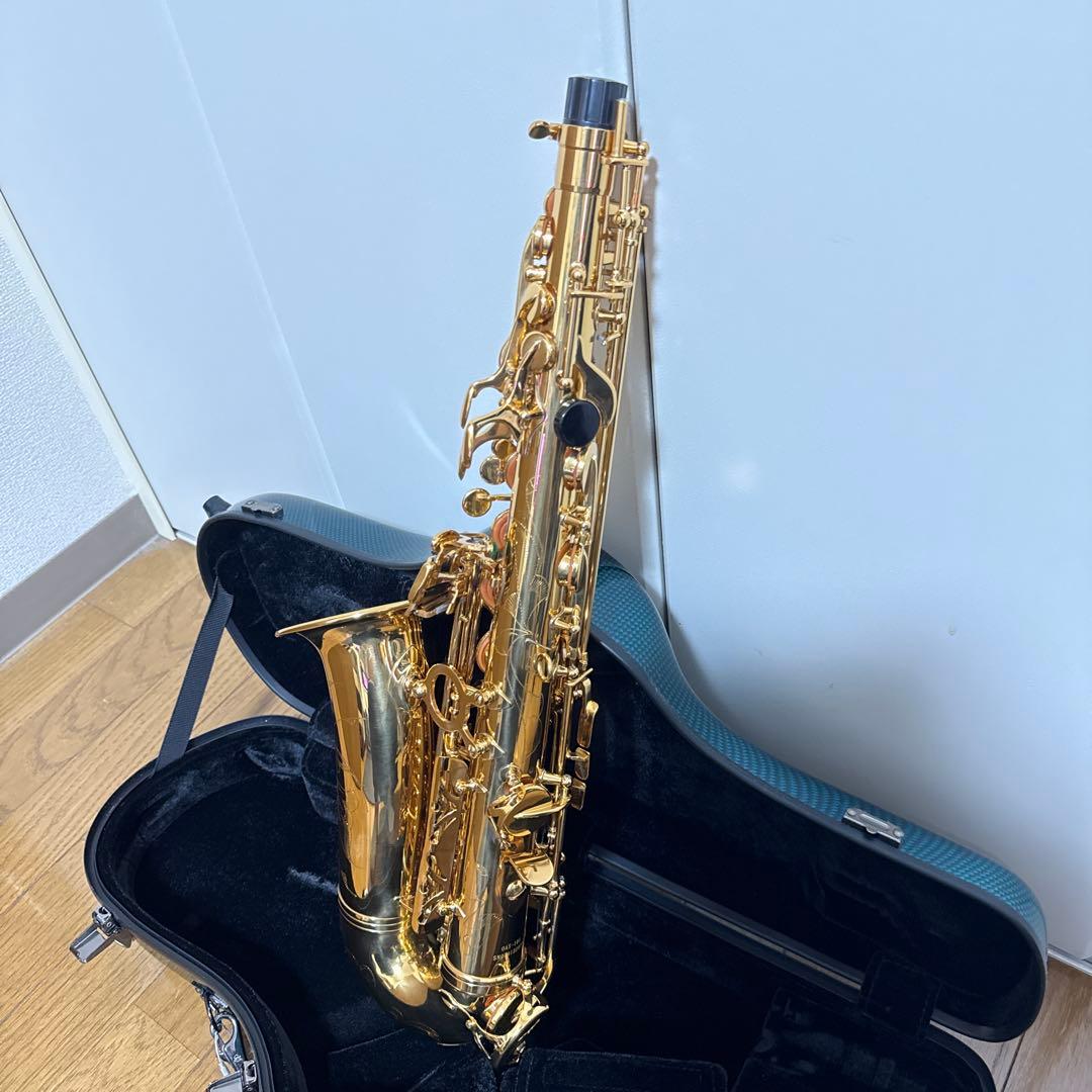 アルトサックス本体+青ケース　EYS音楽教室楽器