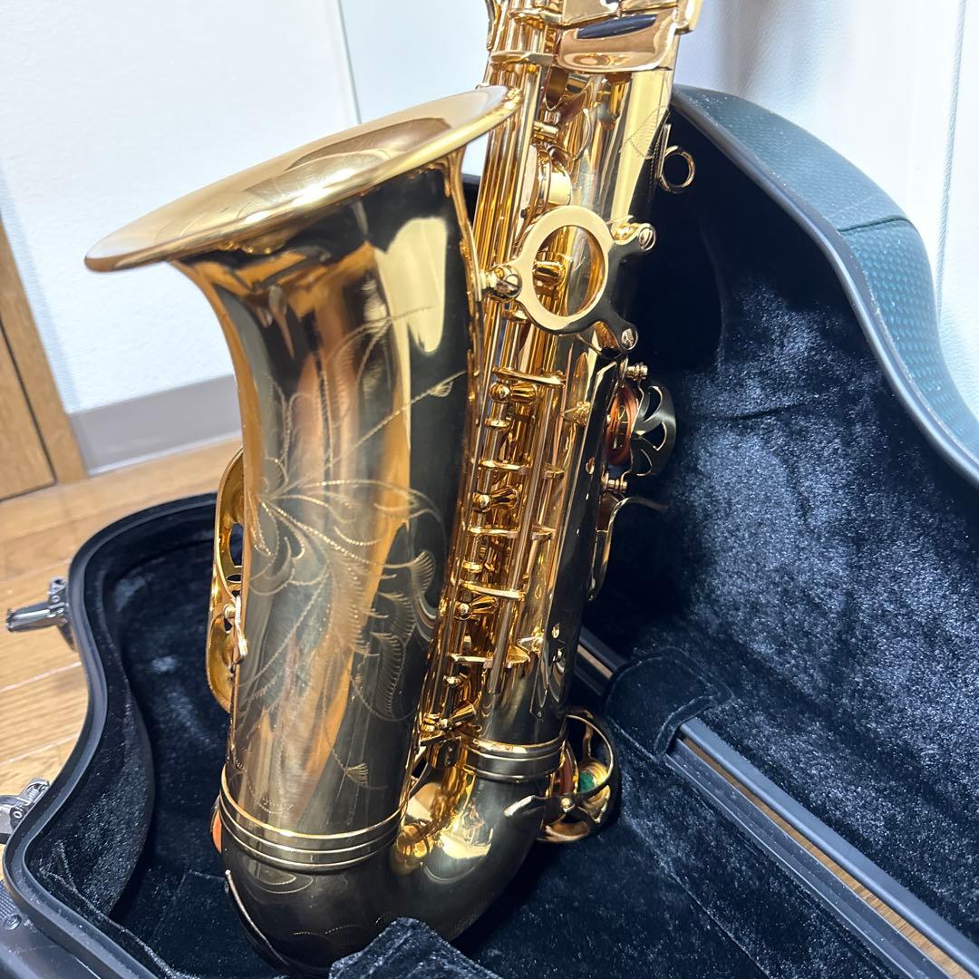 アルトサックス本体+青ケース　EYS音楽教室楽器