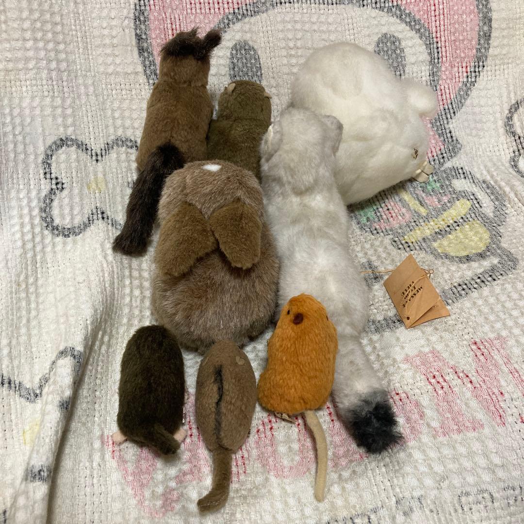 やまね工房　ぬいぐるみ　8コセット　中古品　落合けいこ