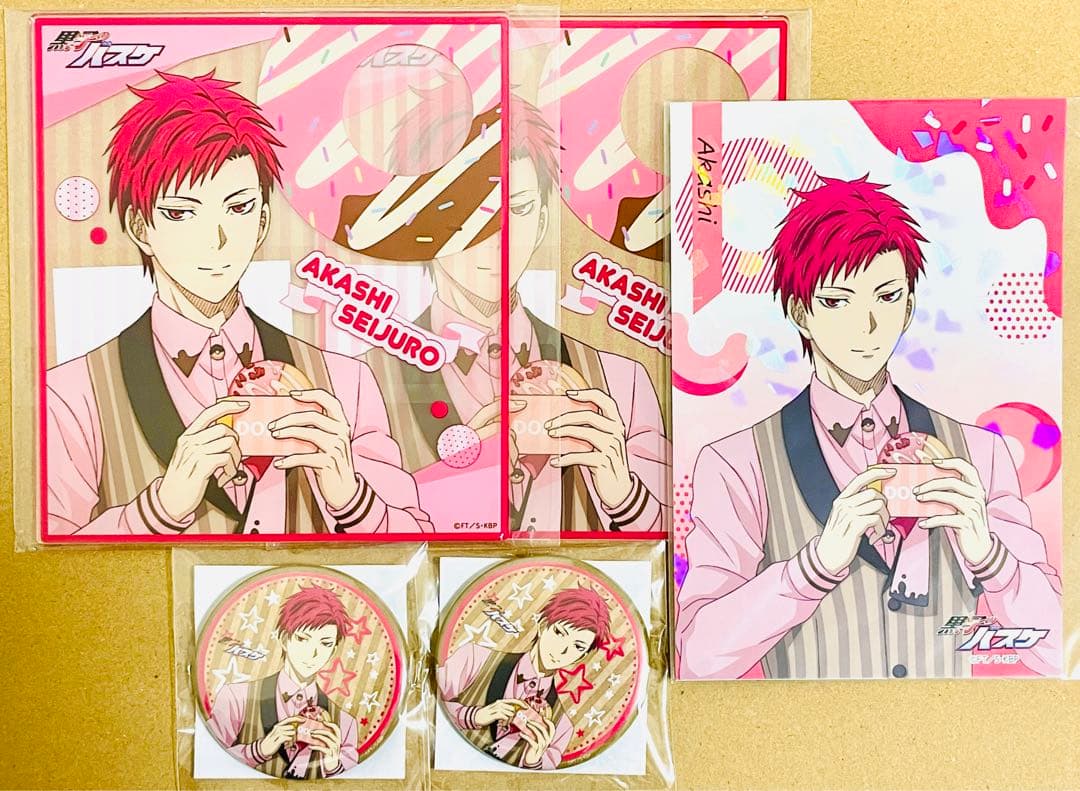 黒子のバスケ ナンジャタウン Donuts ドーナツ 総集編 赤司征十郎 セット