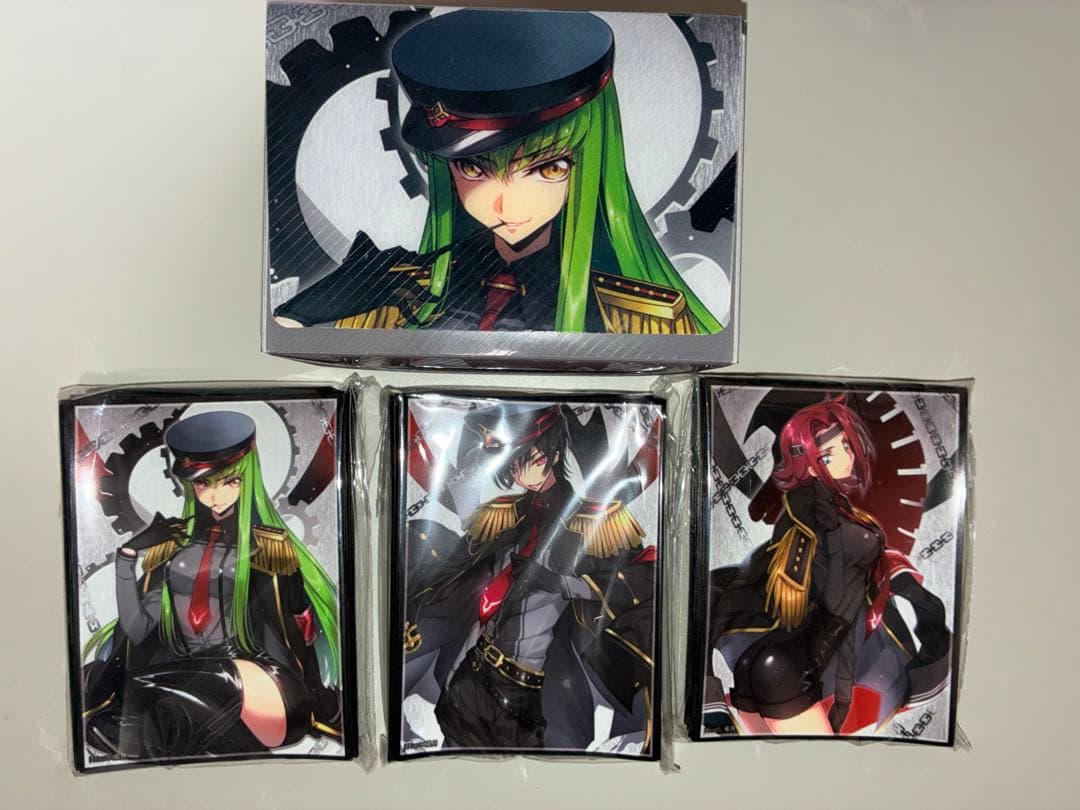 【コードギアス】 デッキケース&スリーブ3点　軍服セット(嵐月)