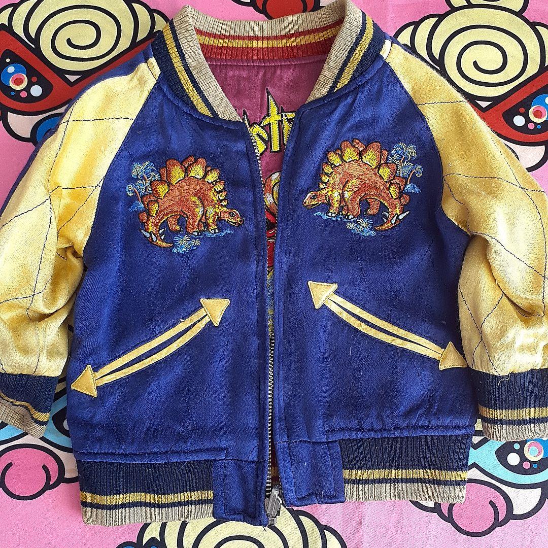 にぃに【希少】HystericMINI80㎝リバーシブルスカジャン