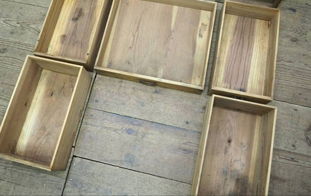 1047 アンティーク　ロータイプの両袖机　テーブル　デスク　古家具　レトロ