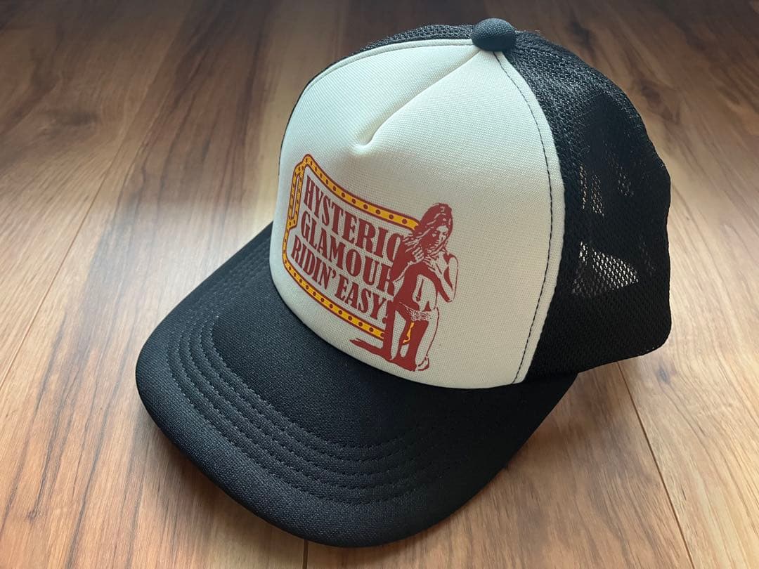 試着のみHYSTERIC GLAMOUR トラッカーキャップ