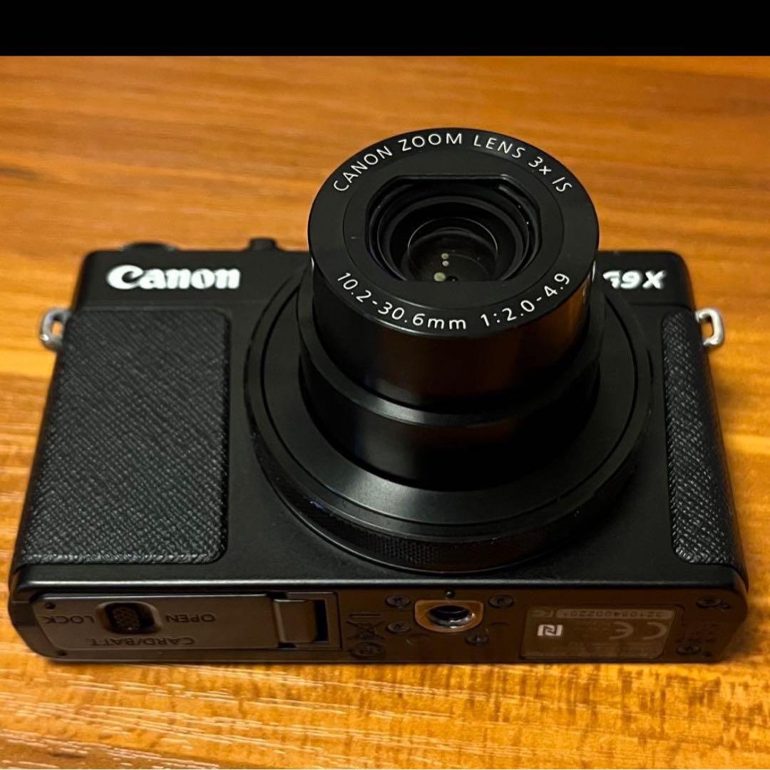 Canon デジカメ　Canon PowerShot G9X 5点セット　黒