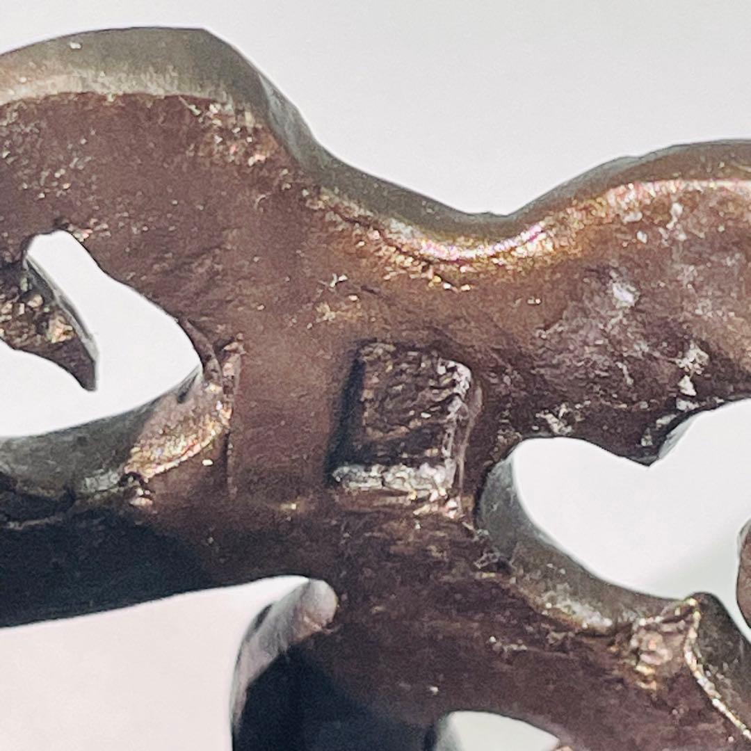 桐端雲蓋置 十四代宮崎寒雉造 銅製 茶道具 共箱