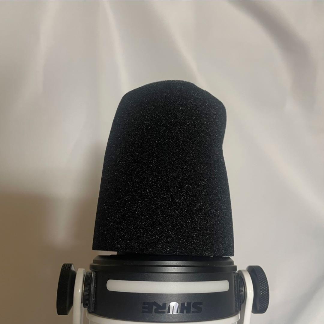SHURE シュア MV7+ ポッドキャストマイクロホン ホワイト
