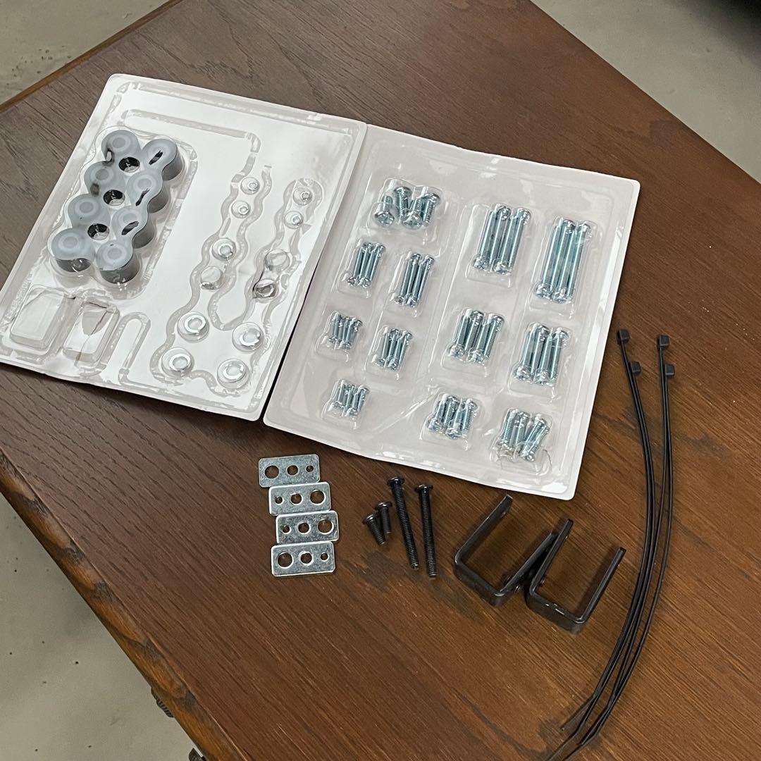 【ハヤミ工業】 TIMEZ KF-770 壁寄せテレビスタンド 付属品多数