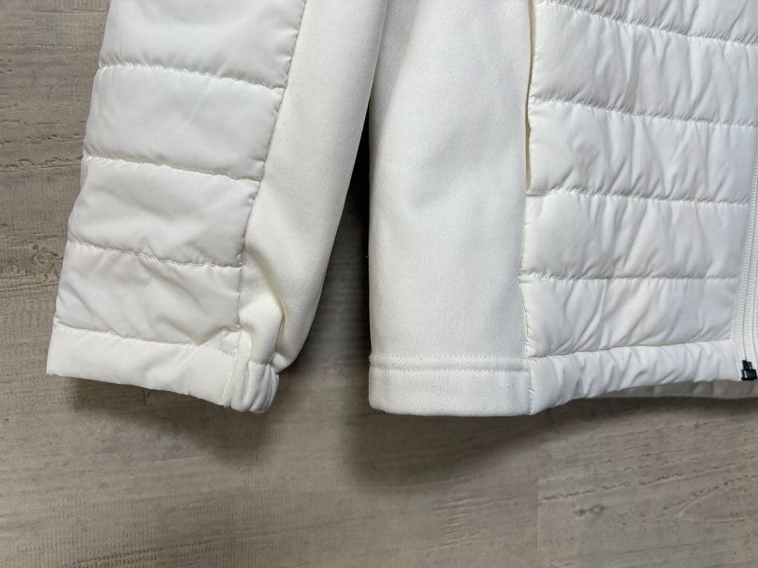 ノースフェイス 中綿 ジャケット Lサイズ ホワイト 軽量 ユニセック スポーツ