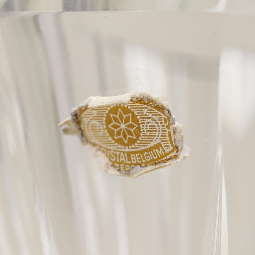 \"Val Saint Lamber エメラルドグリーン 花瓶 29cm 5kg