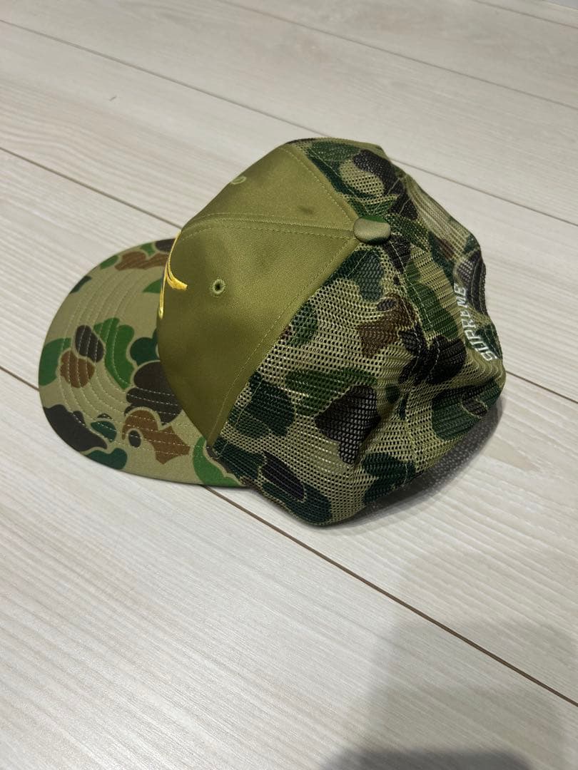 SUPREME メッシュバックキャップ 迷彩