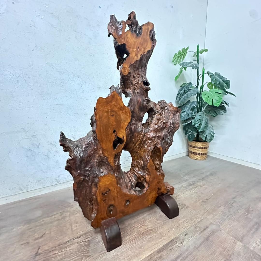 ジャスミン　天然木 一枚板　衝立　　間仕切 パテイション