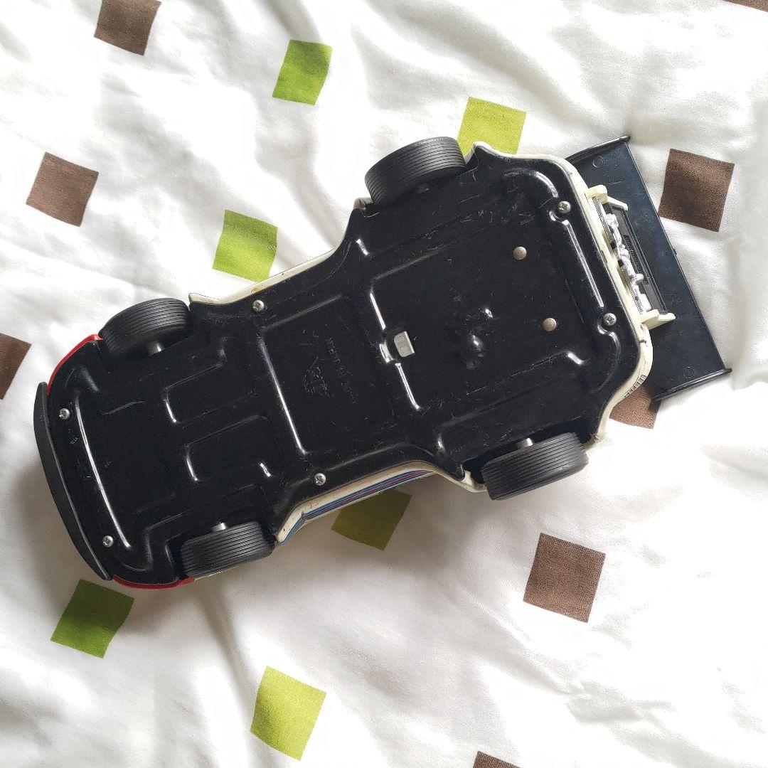 稀少 当時物 ブリキ アルプス製 ポルシェターボRSR 28cm