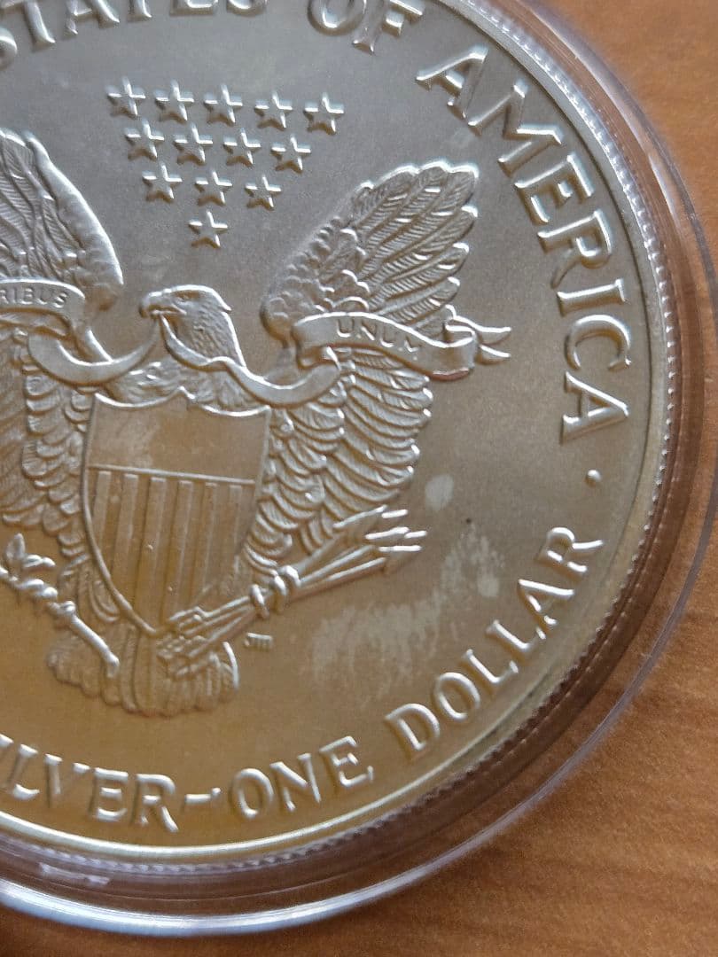 アメリカ　イーグル 銀貨　１オンス 1992年　1ドル