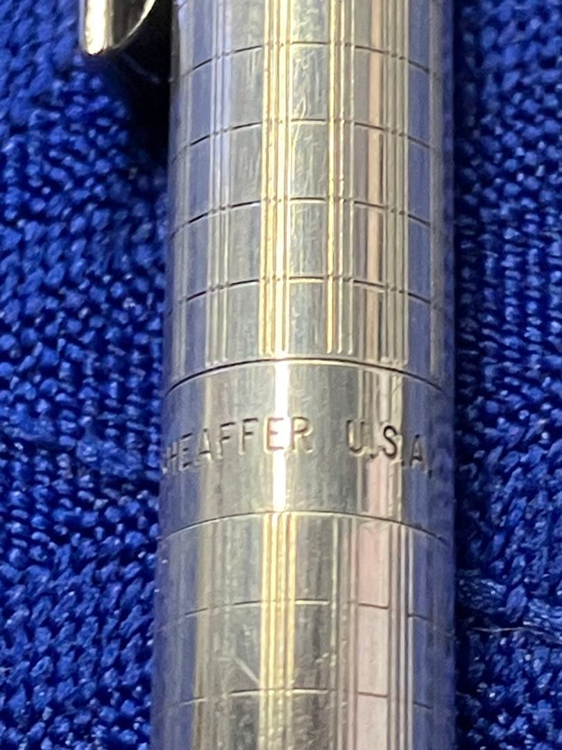 シェーファー　タルガ　ボールペン　ビンテージ　スターリングシルバー