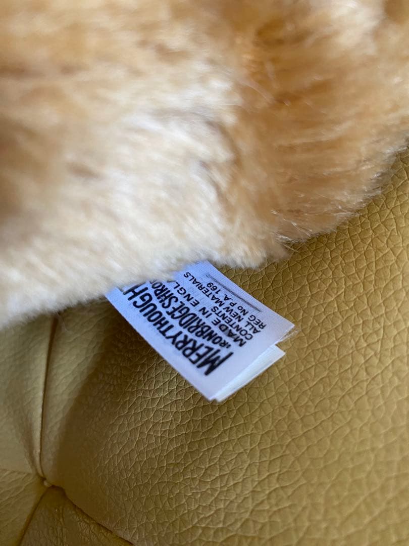 メリーソート社テディベア　チーキー 可愛い♡お耳に鈴♪ イギリス