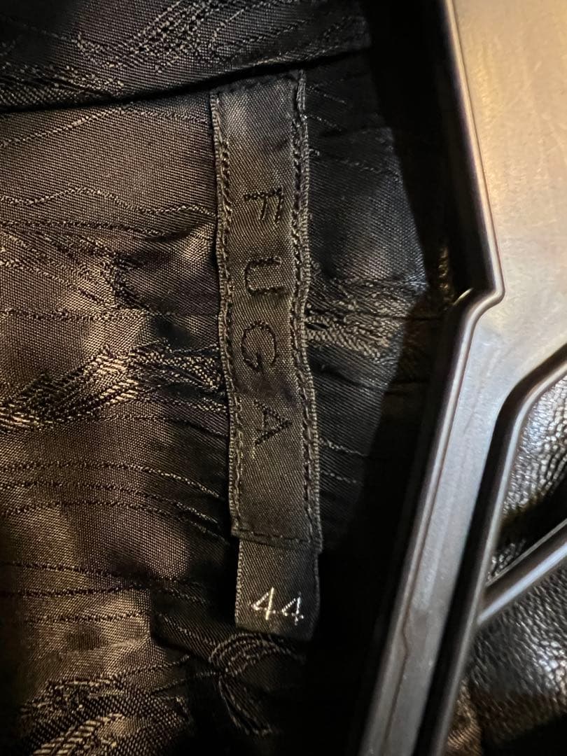 FUGA シングルライダースジャケット メンズS