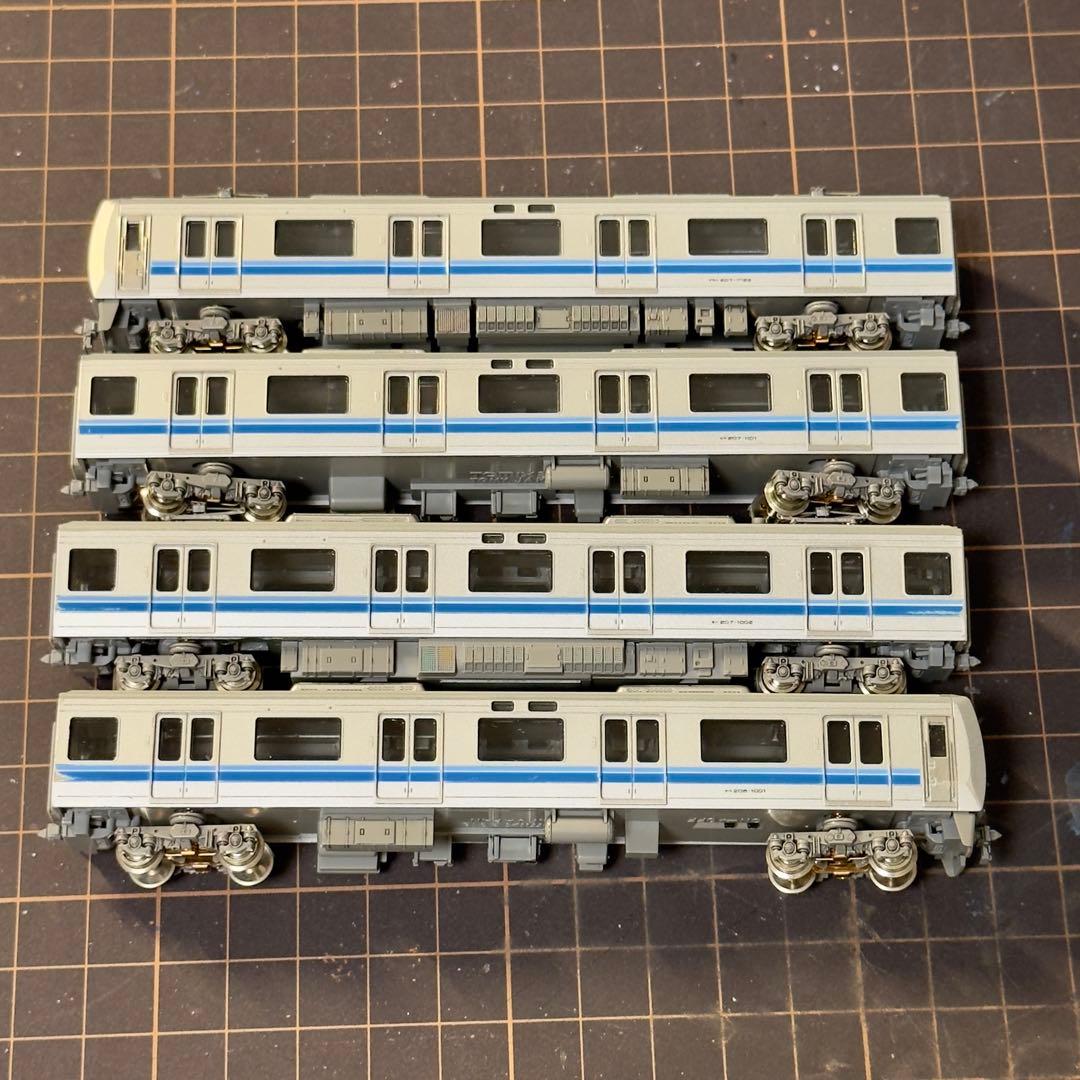 【ジャンク】TOMIX 207系 旧塗装 基本4両セット ロット不明