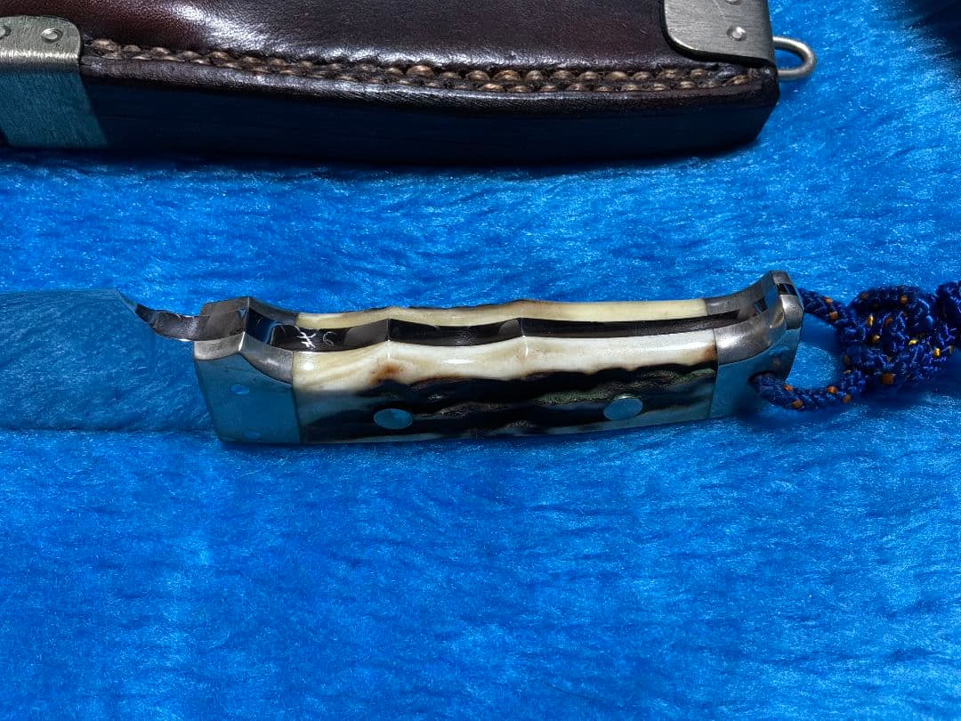 (1月20日までの限定お値下げ中)北野勝己　スタッグハンドル　ナイフ