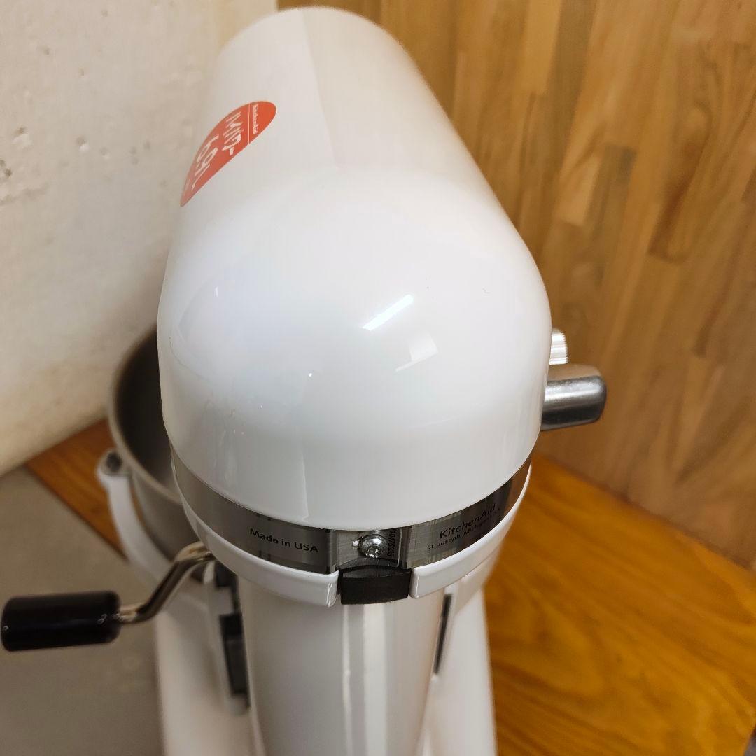 【整備済、使用少】KSM7WH KitchenAid キッチンエイド　ホワイト