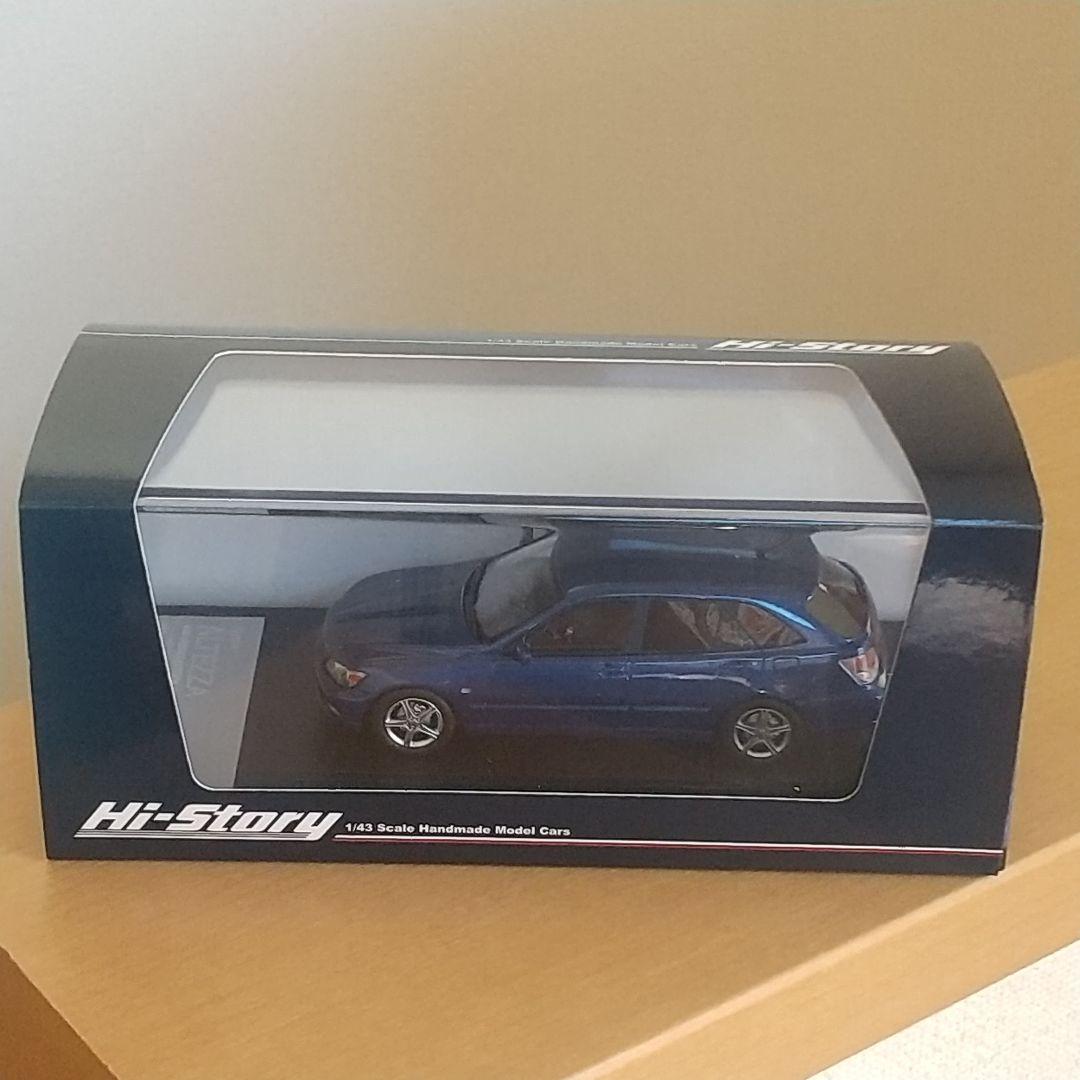 トヨタ アルテッツァジータ ダークブルーマイカ ハイストーリー ミニカー