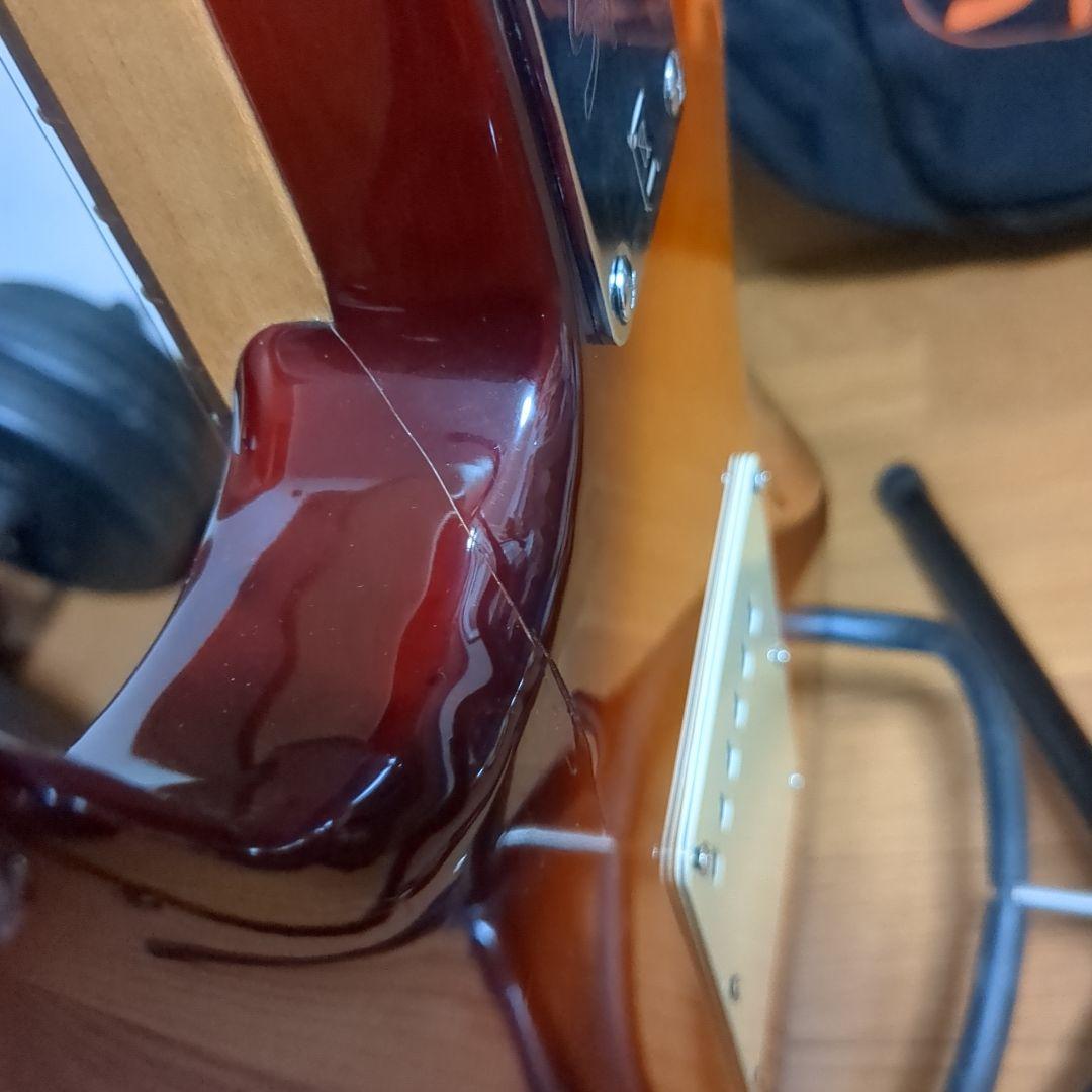 ジャンク　Squier フェンダー ストラト ラージヘッド　Standard