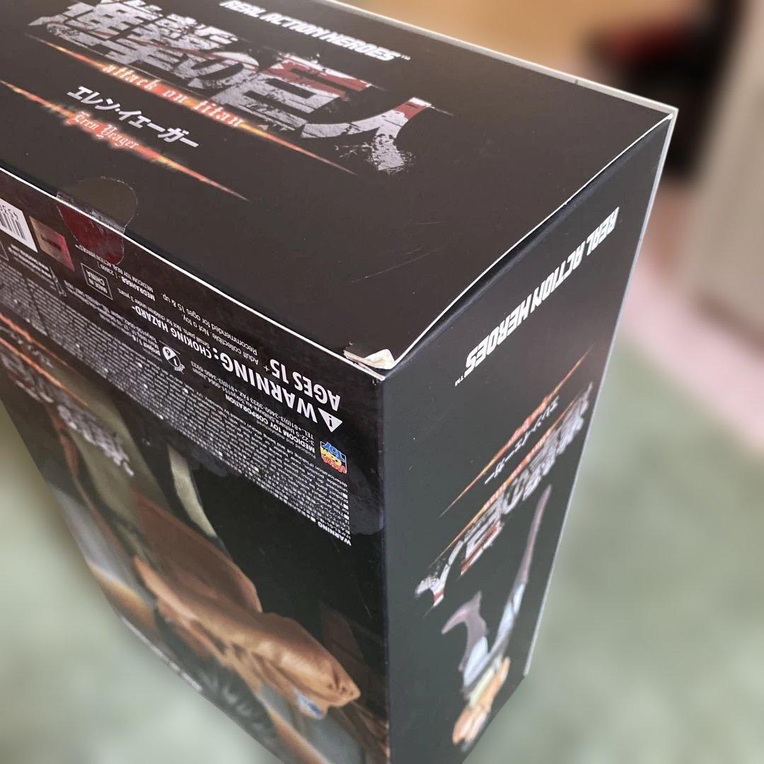 リアルアクションヒーローズ　進撃の巨人 エレン・イェーガー フィギュア