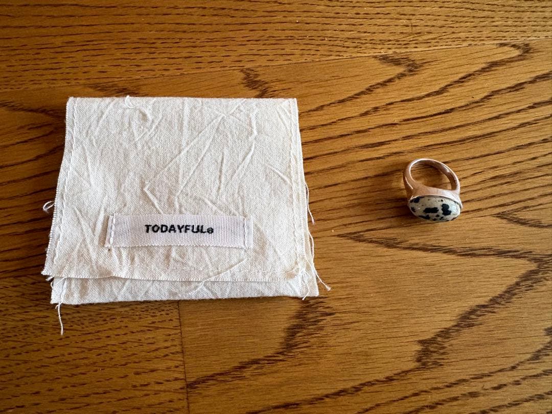 今週末まで！【todayful】Gem Stone Ring mix 11号