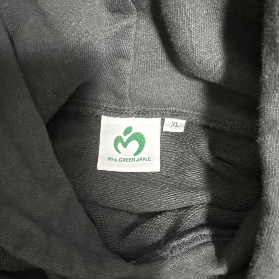 ハーモニー XLミセス パーカー フーディー 黒