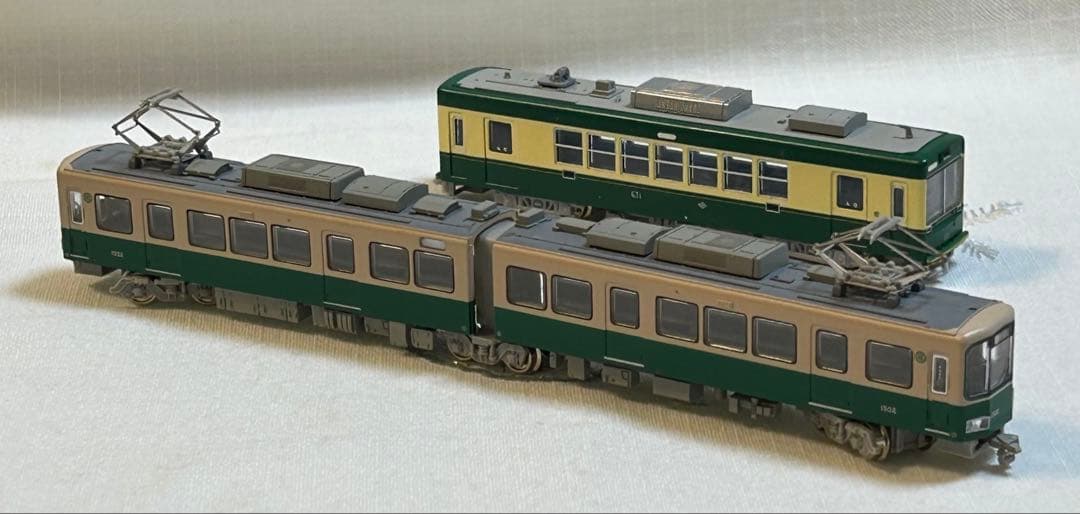 江ノ電 1500形 『嵐電号』京福電鉄モボ631形『江ノ電号』Nゲージ 特別仕様