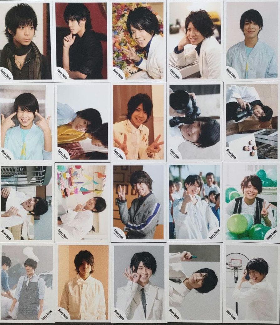 松島聡 Sexy Zone 公式写真 ソロ ミニ フォトセ ① timelesz