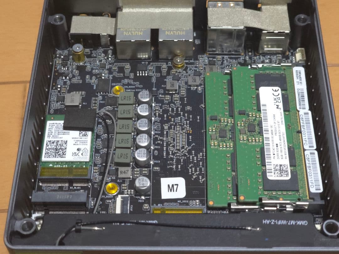 GMKtec Nucbox M7 メモリ16GB SSDなし
