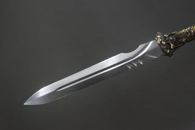 【キリン】 趙雲 古兵器 武具 覇王銃 槍 冷兵器 手鍛造打 護身工具 装飾用