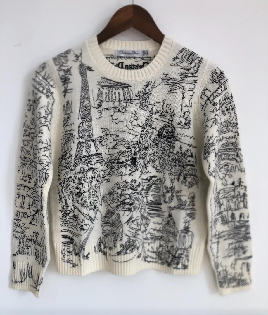 ニットセーター　ヴィンテージ　長袖　レディース　トップス