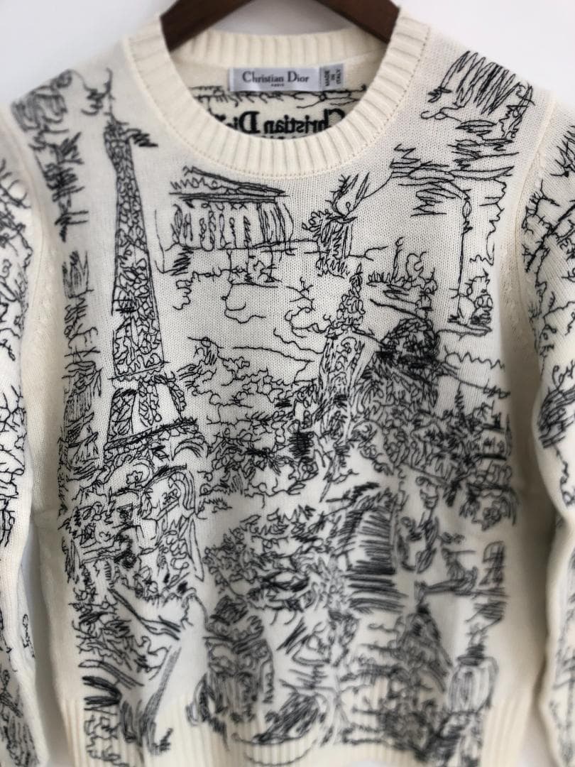 ニットセーター　ヴィンテージ　長袖　レディース　トップス