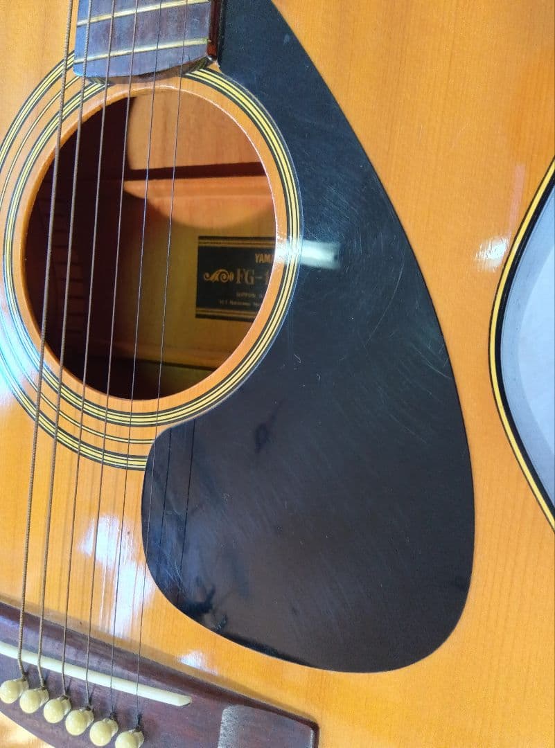 ヤマハ　アコースティックギター　FG-120F YAMAHA　黒ラベル　カバー付