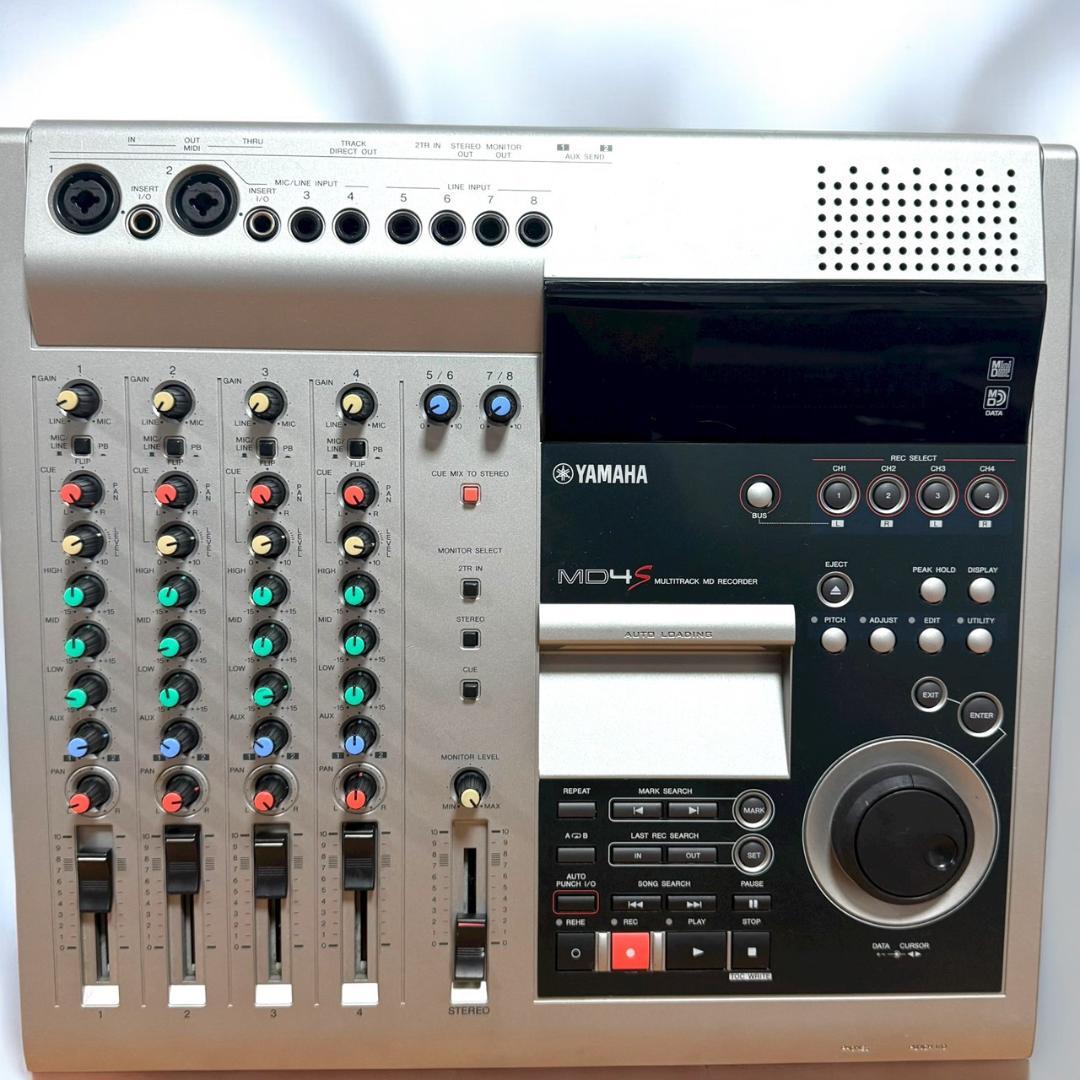 ☆良品 ヤマハ MD4S マルチトラック MDレコーダー ケース付