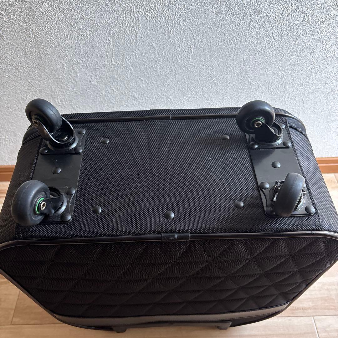 スワニー　キャリーバッグ　コンパクト　黒　美品寄り　最安値