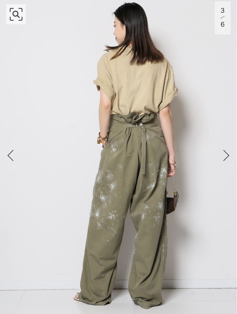 oyuMUSE de Deuxieme Classe ミリタリーパンツ