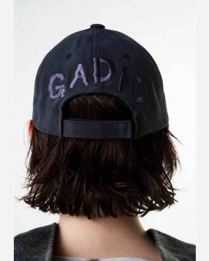 GADID ANONIEM ダークグレー ベースボールキャップ